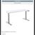 Sit stand desk (((JUST IN ))) ..... gray top 30x72 2 thumbnail