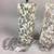 2 Mother Of Pearl Mosaic Shell Prism Table Lamps W/ Crystal Base 9 thumbnail