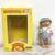 Vintage 1981 Sunshine Kids "Boy in Blue Check Overalls" Doll 1 thumbnail