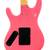 Viper GE93 Electric 6 String Guitar By BG Guitars Hot Pink 6 thumbnail