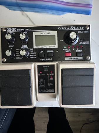 ギター BOSS DD-20 BOSS DD-20 Giga Delay Modifications - Stompbox Electronics