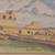 Mission of San Gregorio de Abo Vintage Watercolor Painting Signed 4 thumbnail