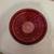 Vintage Indiana Glass Windsor Button & Cane RUBY RED Candy Dish 4 thumbnail