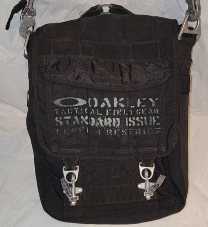 【希少】OAKLEY tactical field gear bag Rare Oakley Tactical Field Gear Sandbag Sling Grey/Black