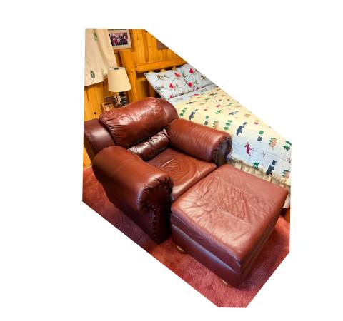 Chair & Ottoman 1