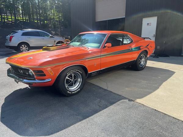 1970 FORD MUSTANG MACH 1 351 FOUR SPEED - $49,500 (monroe)63620642574851120