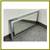 California Mirror Corporation Post Modern Chrome Edged Wall Mirror 7 thumbnail