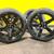 20 x9.5 11 black Dodge Charger Hellcat wheels and tires 2604 Style 245 8 thumbnail