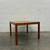 Vintage Mid Century Modern Danish Square Teak Coffee Table Side Table 1 thumbnail