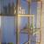 Mid century milo style Brass shelving, etegere 14 thumbnail