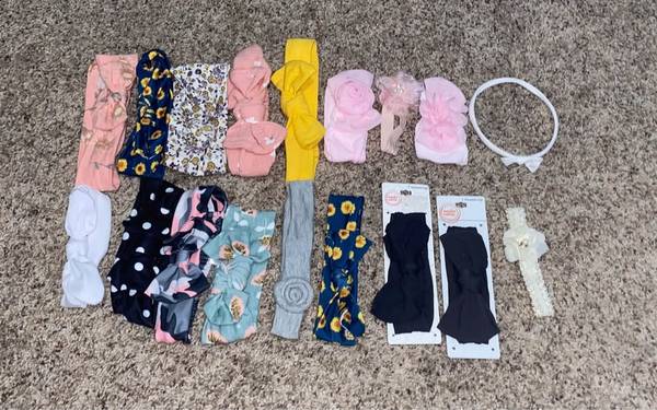 (18) Infant/Toddler Headbands 1