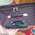 SUITCASE LUGGAGE Rolling Travel Soft Bag Zipper Case Blue Poka-Dot 6 thumbnail