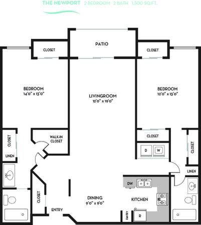 $3,400 / 2br - 1300ft2 - 2Hab, 2Ba Apartamento! Ciudad, Playa, Comer, Compras! ¡$2000 de descuento al mudarte! (UTC/San Diego)63819410392835121