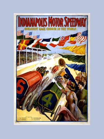 Indianapolis Motor Speedway Poster 1