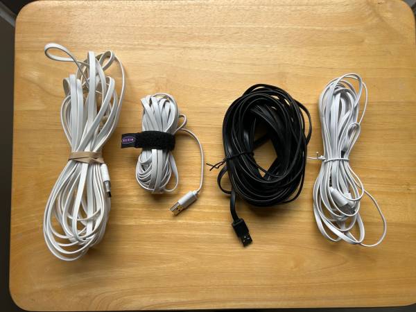 Arlo Pro 2 long power cables (4) 1