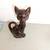80'S*MJ BLAKEBROUGH*PRITTY KITTY PRINT/MC MASTER CRAFT SIAMESE CAT 4 thumbnail