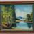 Landscape oil painting on board (no signed) 1 thumbnail