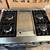 Viking 36” stainless steel dual fuel gas range stove 3 thumbnail