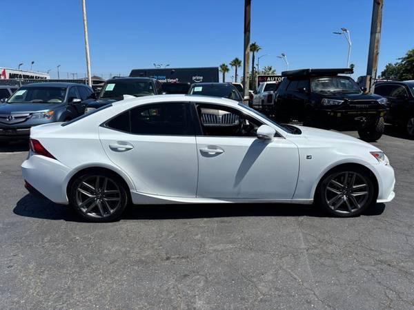 2016 LEXUS IS350 IS 350 F SPORT ** WHITE ON RED ** GREAT SPEC ** - $18,99563619483855235121