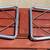 Vintage Folding Aluminum Redwood wood Picnic Table Benches Bench Set MCM Mid Cen 8 thumbnail