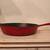 Tramontina Red Enameled, 12" Cast-Iron Pan 3 thumbnail