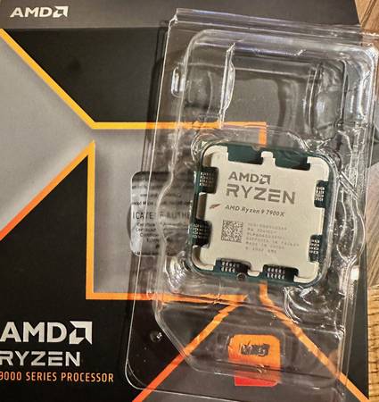 Ryzen 9 7900X CPU (Barely used) 1