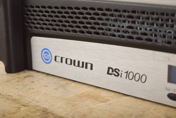 Crown DSi 1000 Two-channel, 475W @ 4Ω Power Amplifier - $450 (delray beach)63469938817153122