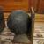Antique 18th cent HEAVY 30lb each Iron Cannonball Book Ends Militaria 8 thumbnail