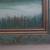 Original signed 1980's Landscape Oil Painting...Gazebo by river. 2 thumbnail