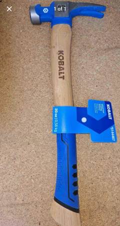 20 oz hammer with wooden handle $15/each 1
