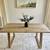 6FT X 3FT Solid Wood Modern Rustic Dining Table 1 thumbnail