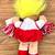 Russ- Troll Kidz Cheerleader Doll -Red & White Outfit-Large 12" Vintage-New! 2 thumbnail