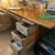 Vintage Mid Century Modern Walnut Desk Executive desk. 1 thumbnail