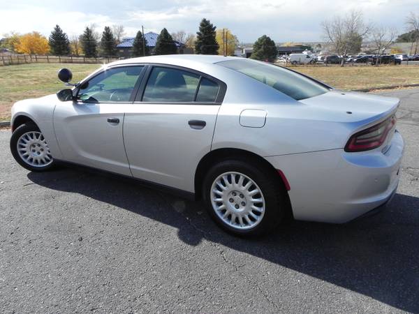 2017 Dodge Charger Police Pursuit / SILVER / 5.7L HEMI V8 / AWD! - $13,475 (Parker)63612170762753121