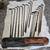 1930's/40's Pair of Vintage Leather Golf Bags with 17 Clubs per bag! 8 thumbnail