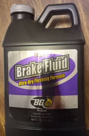 BG Dot 3 Brake Fluid 48 ounces 1