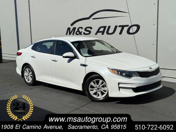 2016 Kia Optima LX sedan Snow White Pearl - $10,540 (CALL 510-722-6092 !!)63654699596289120