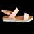 Pink Strappy Espadrille Sandals NIB 9 Medium 4 thumbnail