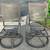 2 All aluminum metal, rocking swivel patio chairs. Great deal for the$ 1 thumbnail