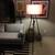 Metal / Cast Iron Tripod Floor Lamp  by TK Lighting, 62" High, NEW 7 thumbnail