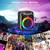 Brand new bluetooth karaoke machine with wireless mics and LED lights 5 thumbnail