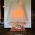 Mid Century Modern Large crystal sailboat lamp by Daum 1 thumbnail