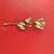 Jewelry: Piscitelly Vintage Costume Diamond-studded Rose Broche 2 thumbnail