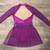 Custom Made Dance Ice Skating Costume, Adult Medium, Purple Leotard 7 thumbnail