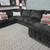 Dark Gray U-Shaped Sectional Couch with 🚛 FAST SAME DAY DELIVERY! 🚚 1 thumbnail