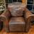 Genuine Leather couch, chair & ottoman 2 thumbnail