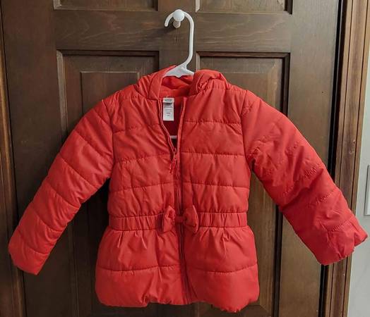 Winter Coat (Red) Size 4T - Brand "Little Me" 1