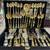 Gold tone flatware by William Rogers & Sons 2 thumbnail