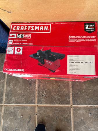 Craftsman Benchtop Sander 1