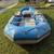Nice Old 14' Self-Bailing Raft and Frame 2 thumbnail